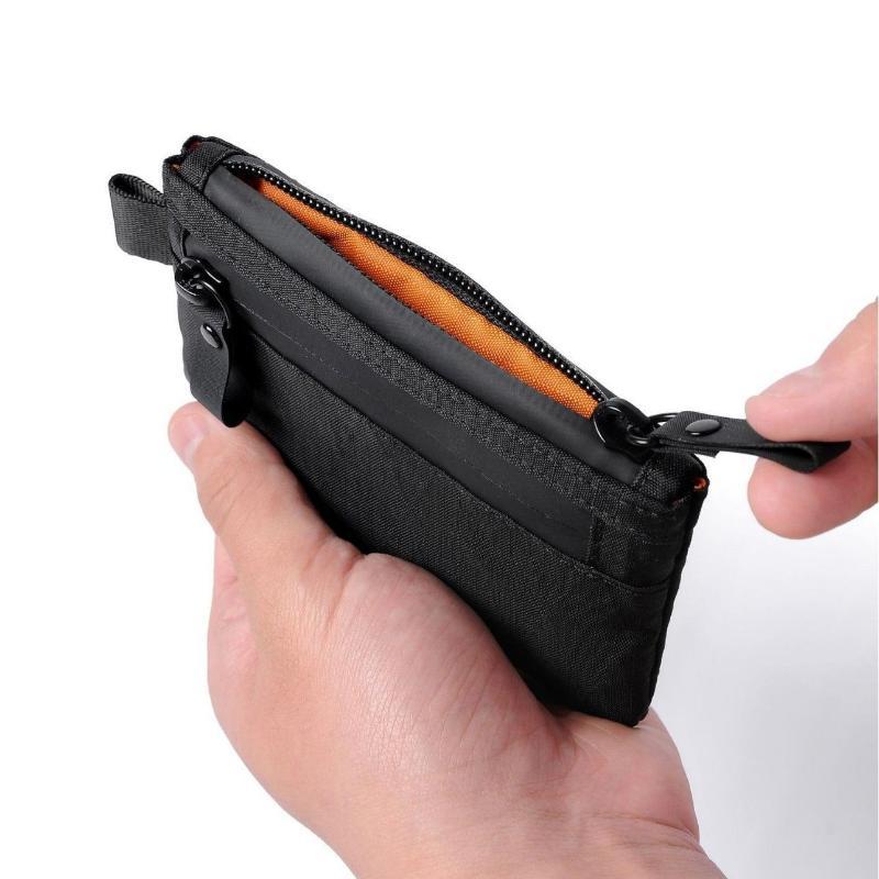 Edc Carry Coins - Mini Portacarte di Credito RFID Impermeabile,