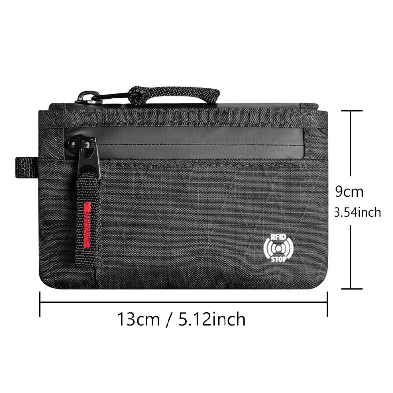 Edc Carry Coins - Portafoglio EDC RFID Ultra-Sottile Antifurto, Portamonete