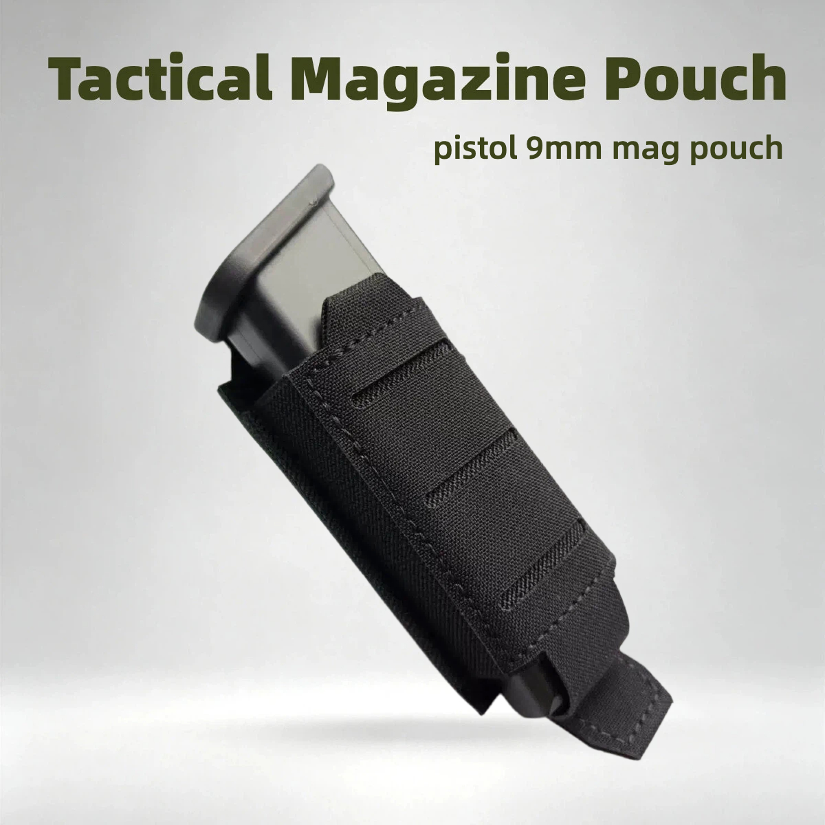 Edc Carry Knife - Portacaricatore Singolo da 9mm Tagliato al