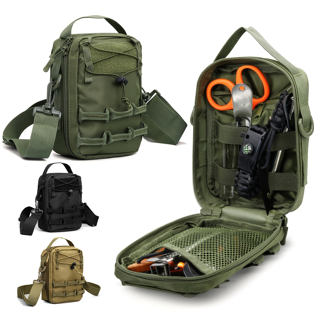 Edc Carry Belt - Borsa Tattica Molle con Tracolla, Custodia