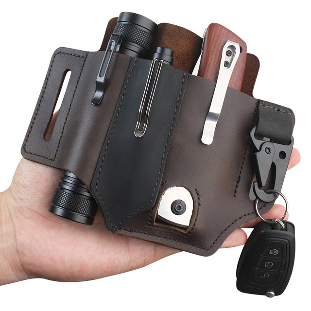 Borsa Porta Attrezzi in Pelle  - Edc Carry Pocket recensione e prezzo