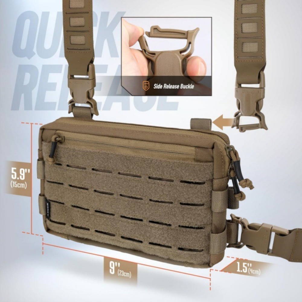 Borsa da Petto in Nylon 1000D  - Edc Carry Pack recensione e prezzo