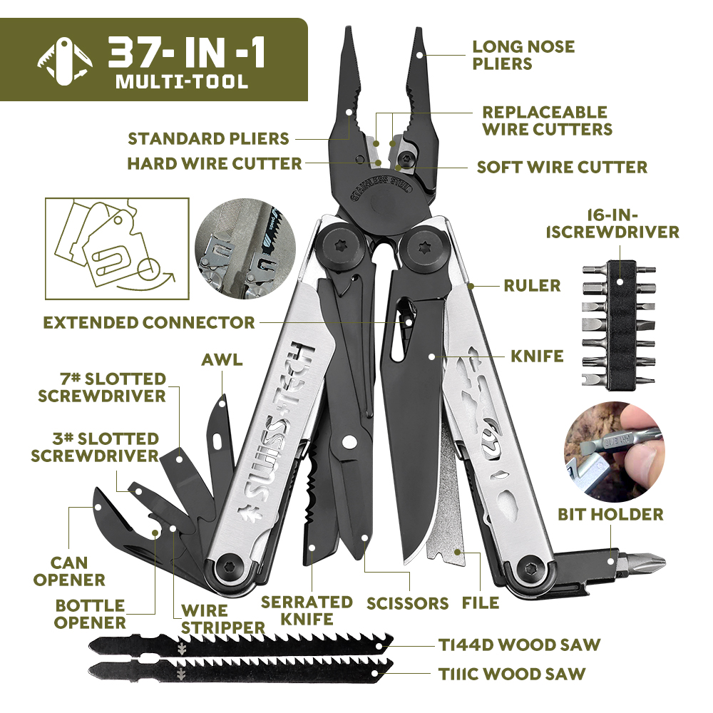 SWISS TECH Pinza pieghevole mu - Edc Carry Knife recensione e prezzo
