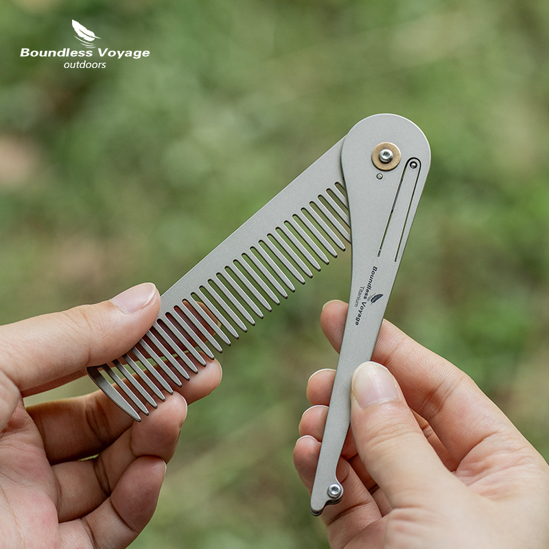 Pettine pieghevole antistatico - Comb Pocket Titanium recensione e prezzo